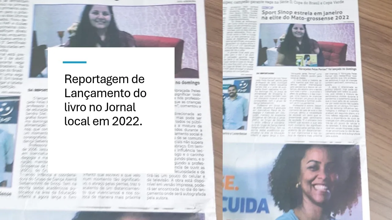 Reportagem sobre o lan&ccedil;amento da obra.